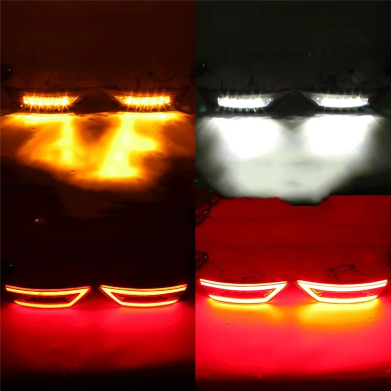 

Rear Bumper Reflector Light For Ford Focus 2 MK2 Hatchback Ecosport Escape Kuga Rear Turn Signal Light