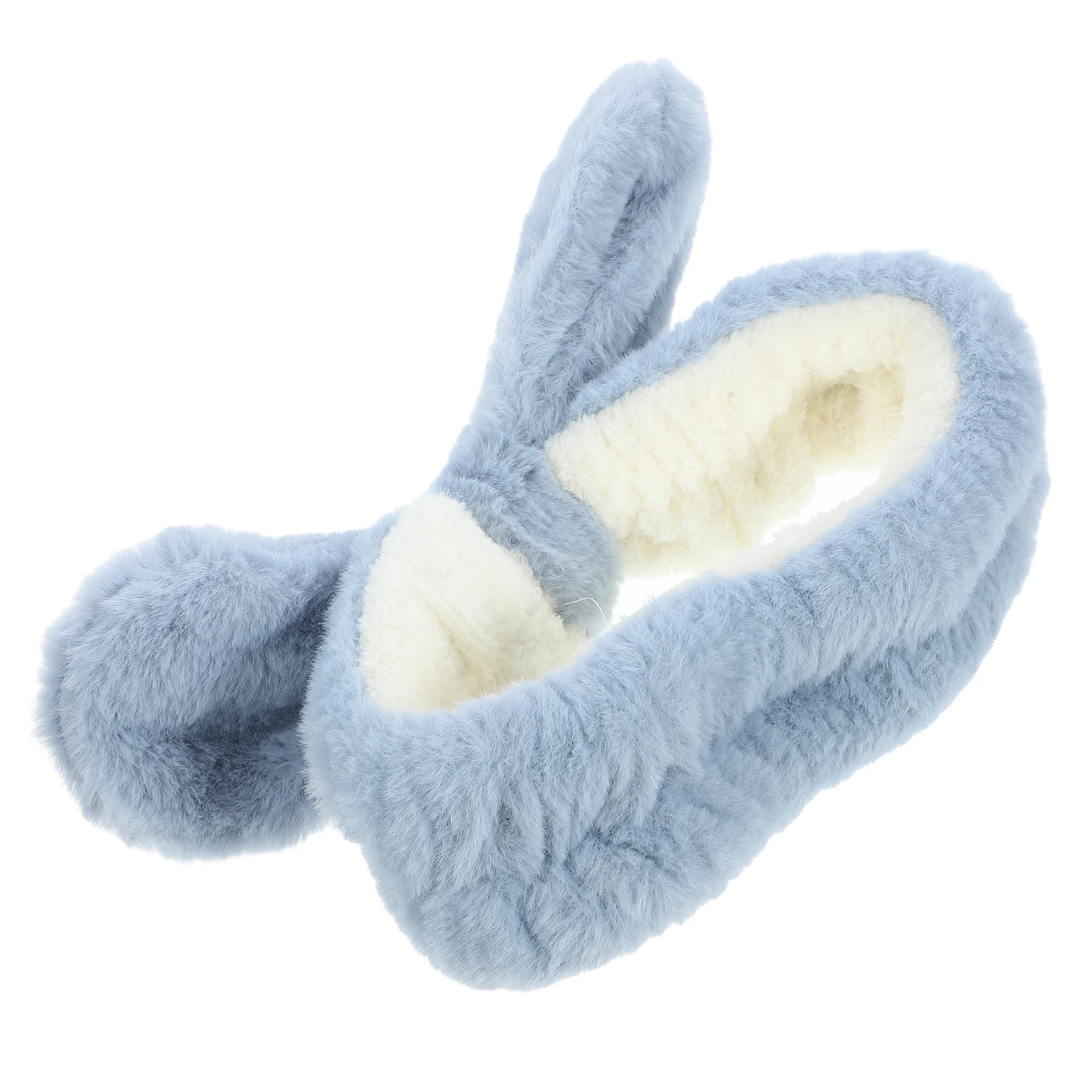 

1pcs Hair Band Skincare Rabbit Ear Design Soft Breathable Material Face Wash Headband Makeup Spa Blue Bandana
