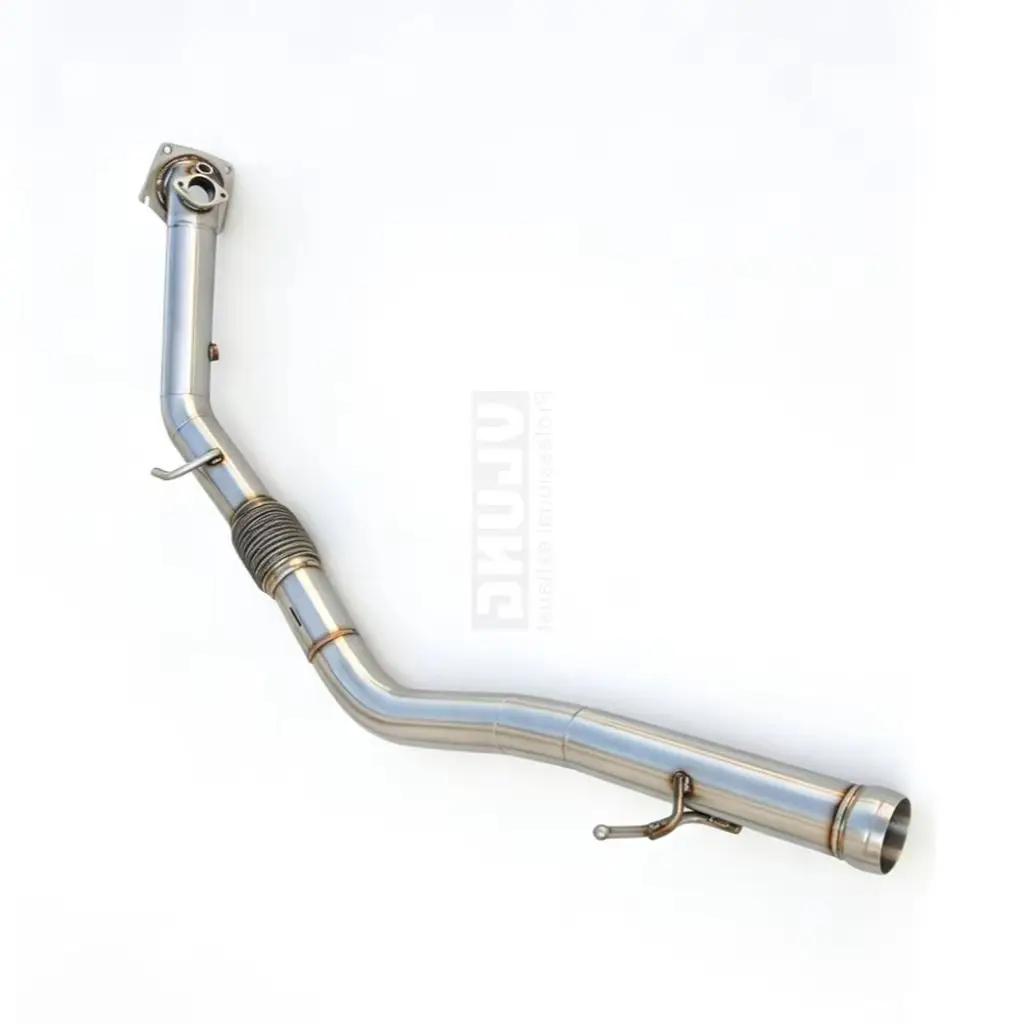 Without OPF Exhaust Downpipe Straight Through Pipe for JEEP Wrangler 2.0T 2018-2020 Modification Part