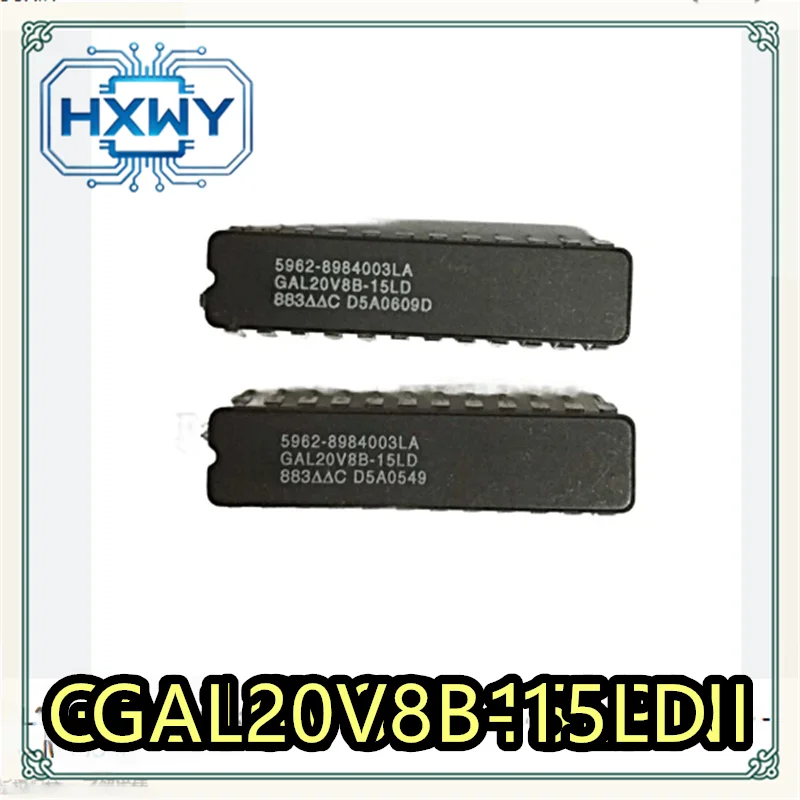 (1/2 pcs) GAL20V8B-15LD  DIP24 package  100% brand new  Integrated circuit  Stock running low  Fast dispatch