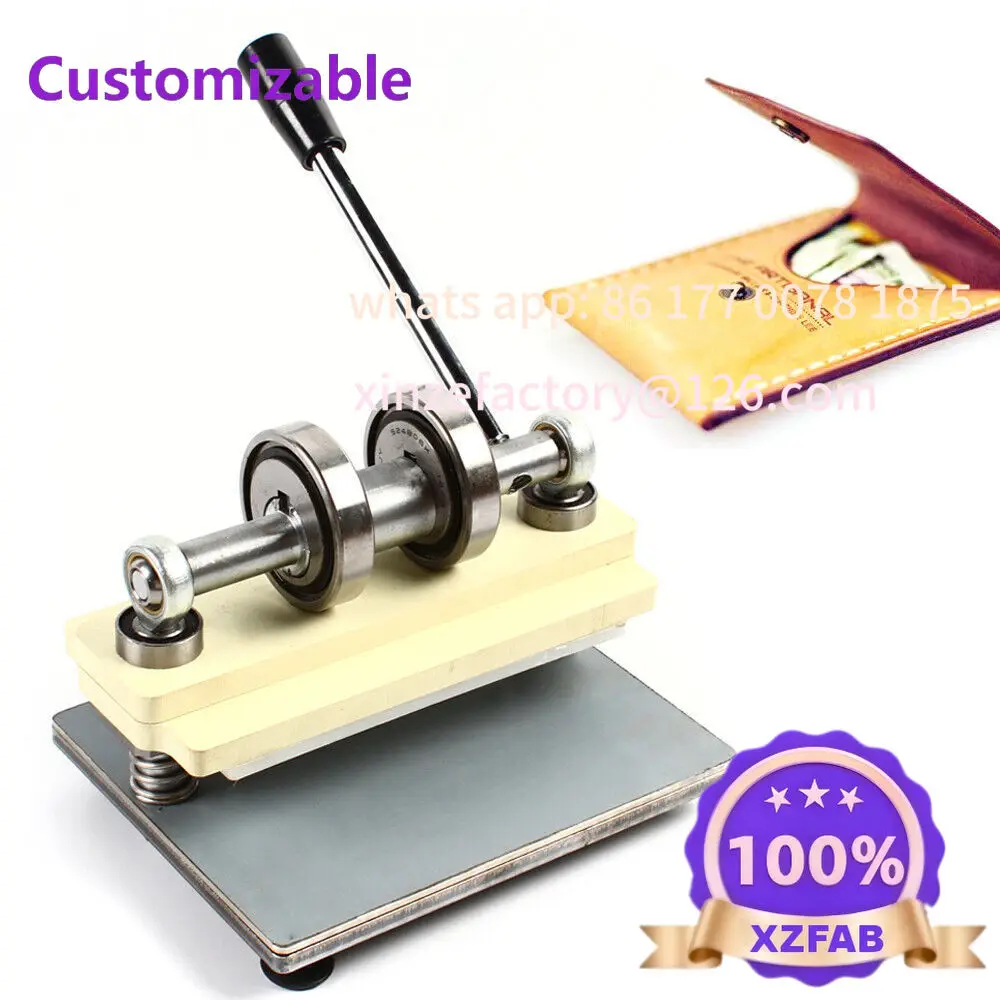 Customizable Manual Die Cutting Machine Leather Craft Making PVC Paper Die Embossing Machines