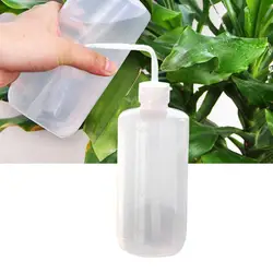 250/500ml Plastic Watering Can Curved Spout Squirt Squeeze Spray Bottle Water Beak Pouring Kettle Tool Plant Home Gardening Tool