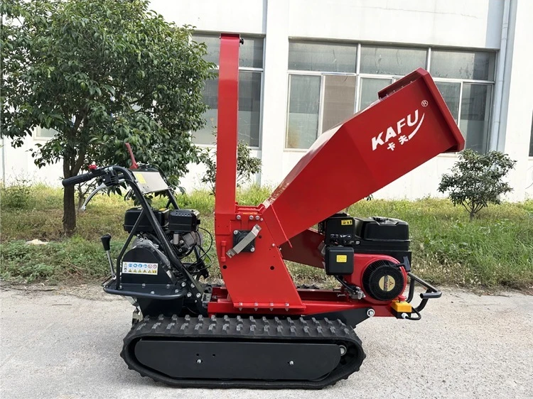 2025 ماكينة تقطيع ذاتية الدفع 300 طن - قش بستان عالي الطاقة وتخضير الحديقة وتقطيع الخشب والفروع