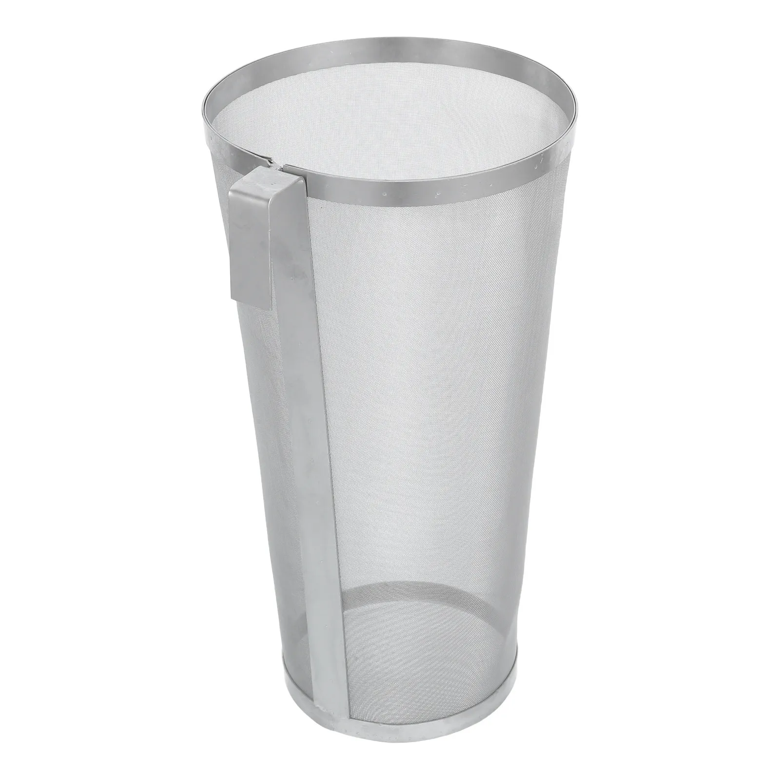 

Stainless Steel Homebrew Hop Filter Basket 9.8x5.3x3.7 Inch Mesh Barrel Brewing Strainer for Beer Wine Fermentation Clear Flavor