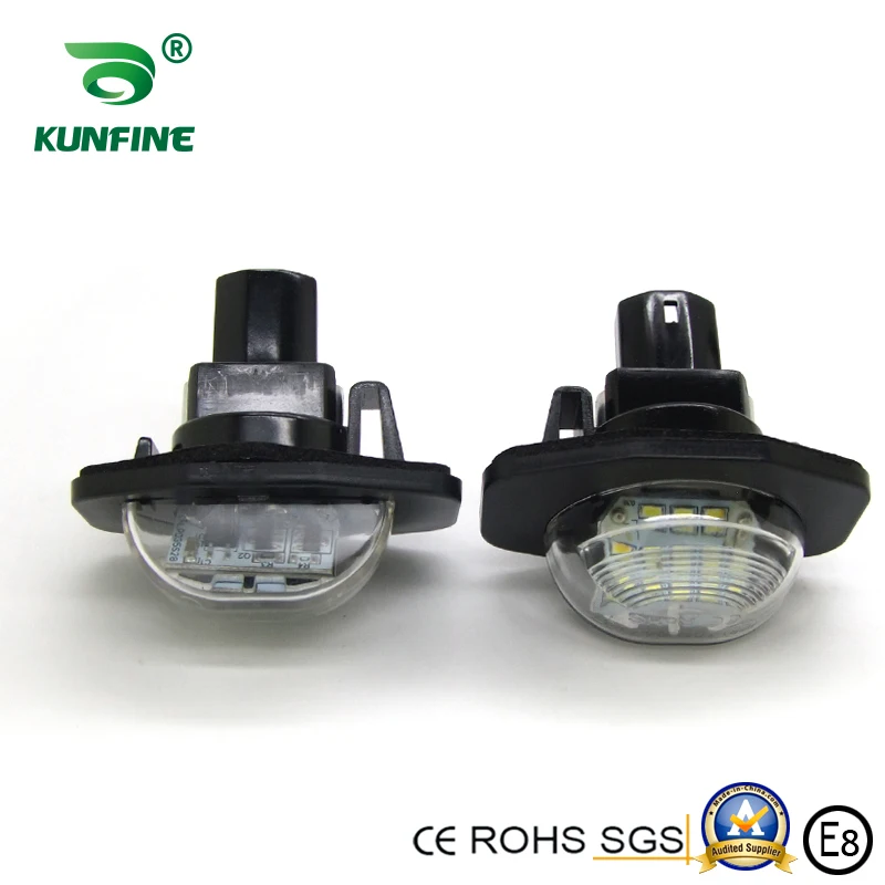 2 قطعة سيارة LED رقم لوحة ترخيص ضوء LED مصباح ترخيص لتويوتا أوريس ألفارد-GG 2008-2021 OEM رقم. 8127012520 8127072011