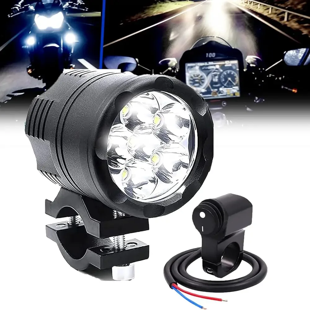

Free Shipping - Motorcycle Fog Lights with Switch Tube Bar Mounted, 12-60V Motorcycle Auxiliary Lights Truck ATV Luces explorado