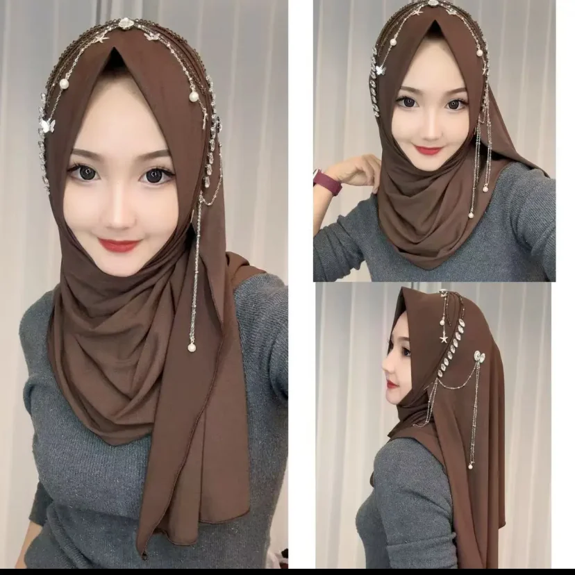 Muslim Wraps Instant Hijabs, Casual Winter Fashion, Islam Muslim Hijabs, 2024