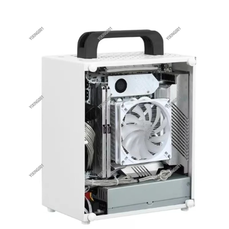 Compact Mini ITX Computer Case Portable Desktop Chassis for Gaming And Office Use Compatible with G40 M24 SGPC K39 A4 Models