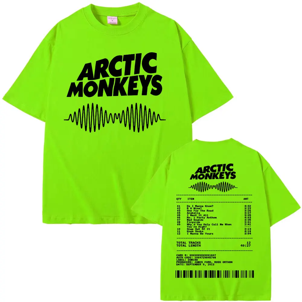 Arctic Monkeys Music Album Graphic T-shirt Men Women Vintage Hip