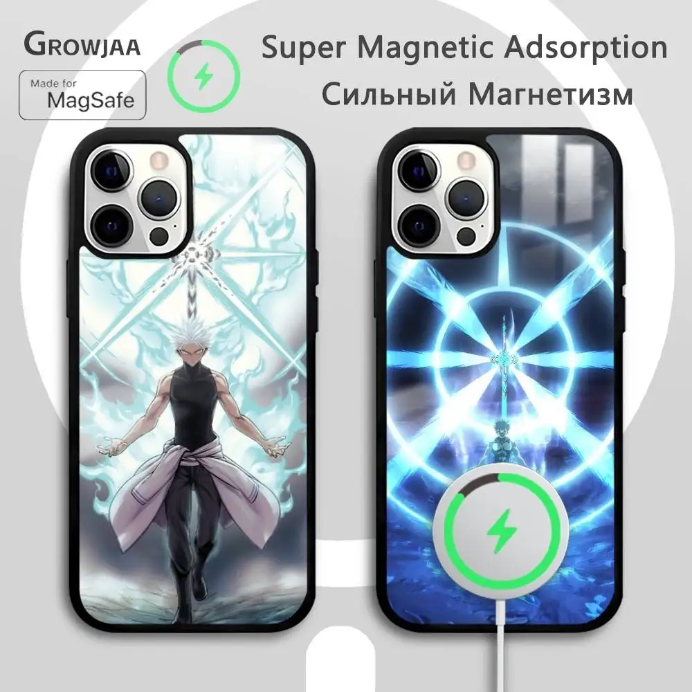 

R-Ragna Crimsons Anime Phone Case For IPhone 16 15 14 13 12 11 Pro Max Plus Mini Magsafe Mirror Wireless Magnetic Funda