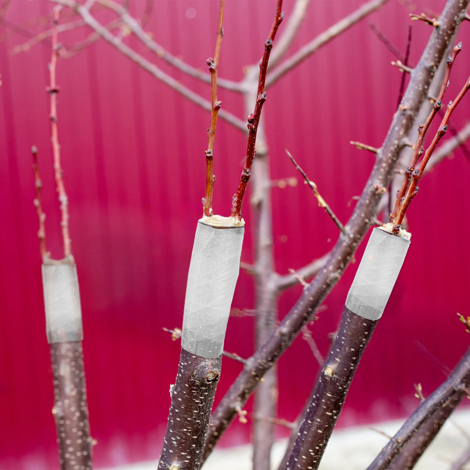 1 ロール 60 メートルの木の幹プロテクター冬の保護再利用可能な寒冷地の苗木用幹ラップ樹皮保護