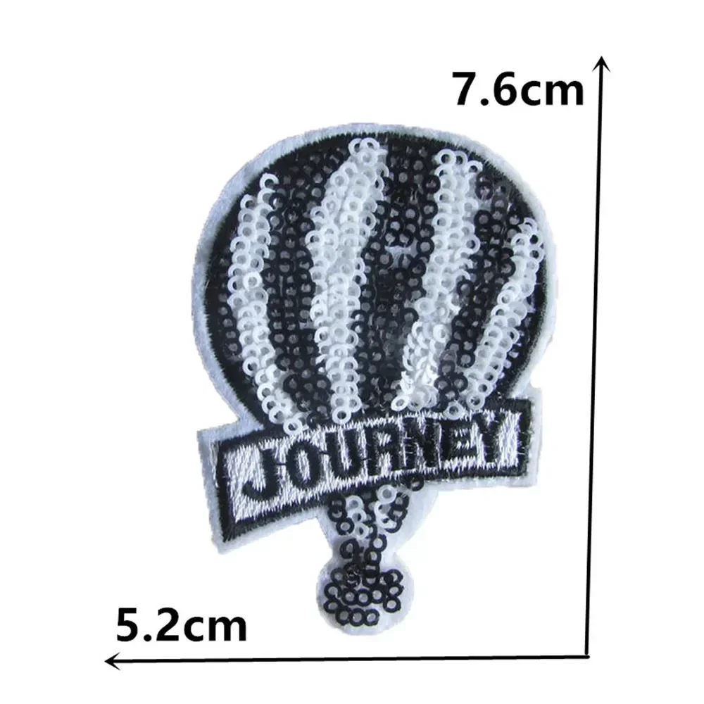 Single sale 1 pcs Automobile Aircraft  embroidered DIY patches hot melt adhesive ironing decorative clothing patches