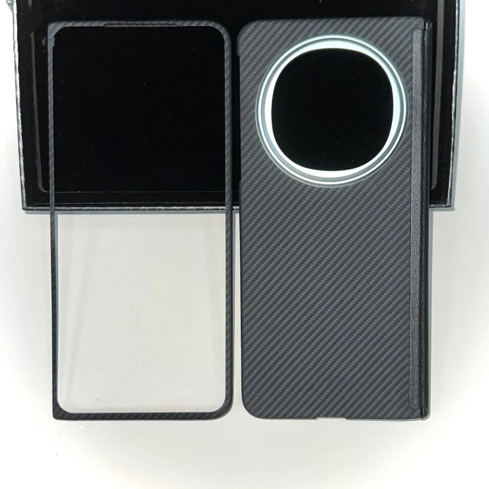 

Чехол для OPPO Find N5 с петлями, защитный магнитный чехол из арамидного волокна, легкий, тонкий, из настоящего твердого углеродного волокна, совместимый с Mag