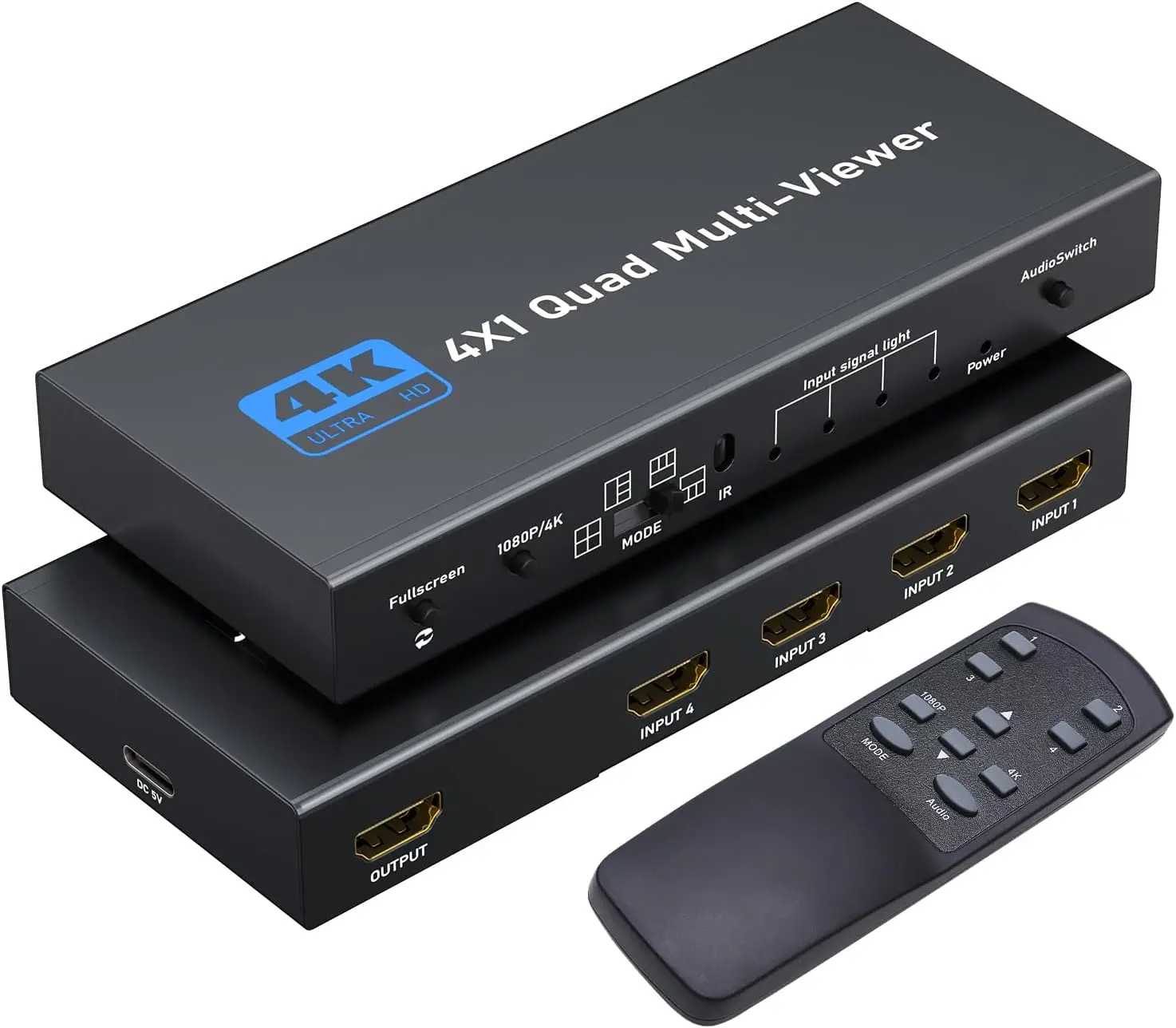 4K Hdmi 4X1 Multivi… - image