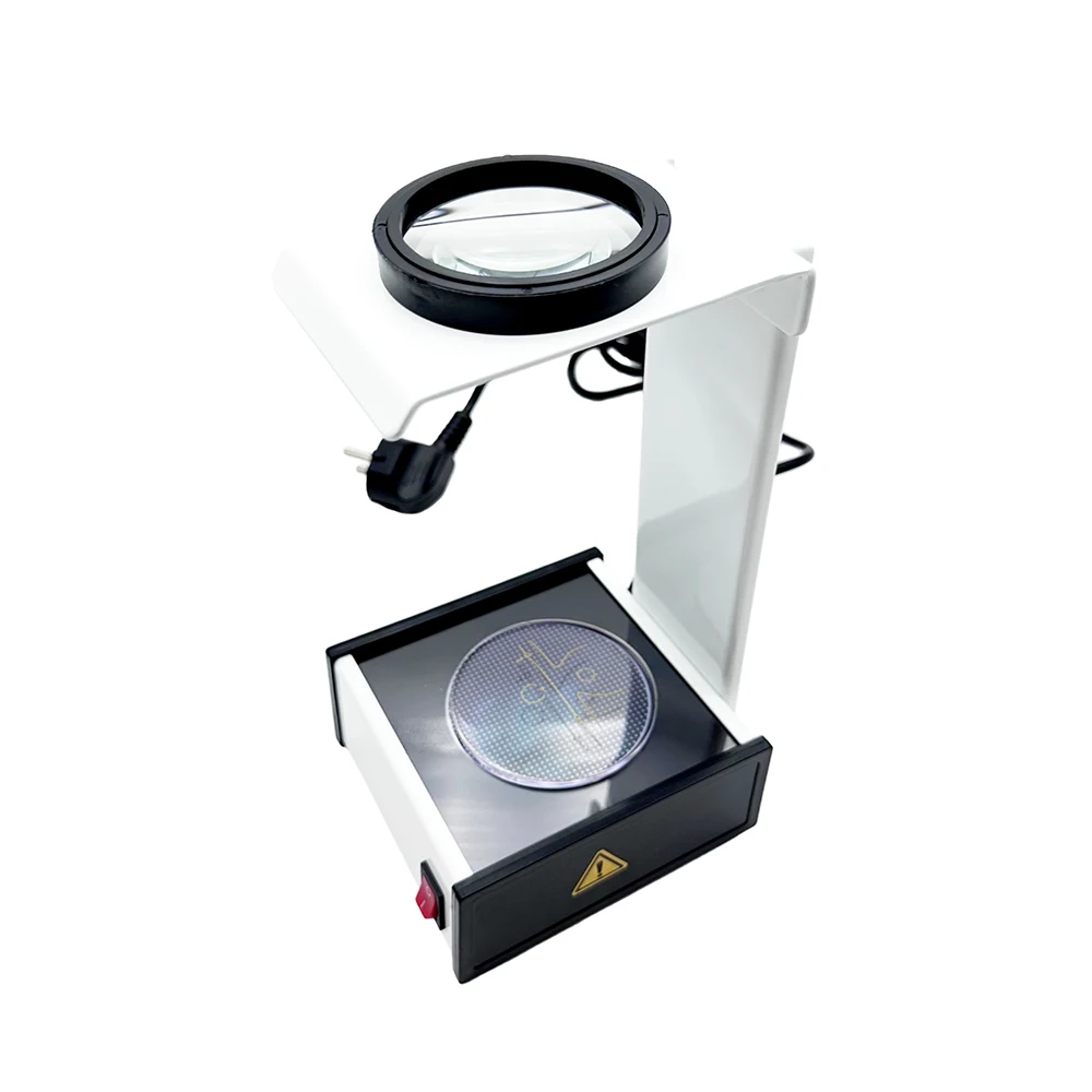 InnoVue Opto Advanced Progressive Lens Stress Tester Polarized Light Technology Multi-Focal Lens Bending Stress Analysis