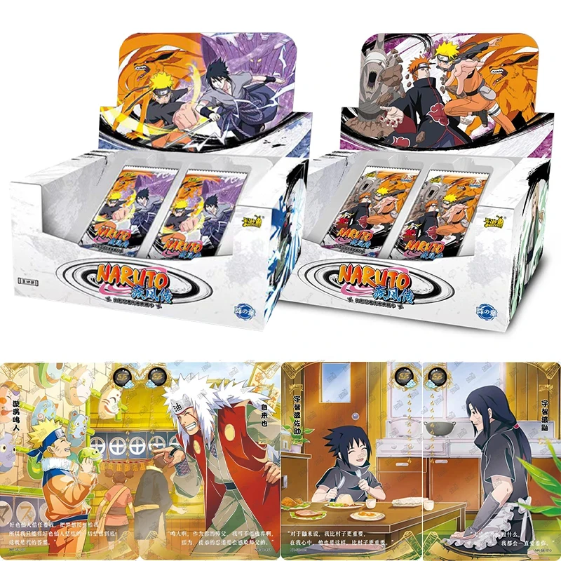 KAYOU Naruto Card Array Chapter Rare SE BP MR Card Anime Character Uzumaki Naruto Jiraiya Collection Card Children's Toy Gift