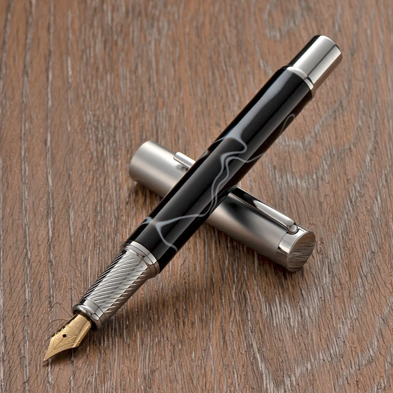 Huashi Lai Metal 26 Da Ming Sharp Pen, High End Acrylic Pen Holder, Calligraphy Practice, Men's and Women's Business