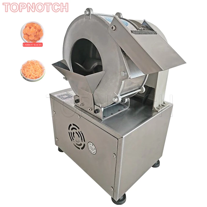 Commercial Multifunction Stainless Steel Vegetable Cutter Machine Electric Food Slicer With Shred Knife 220v