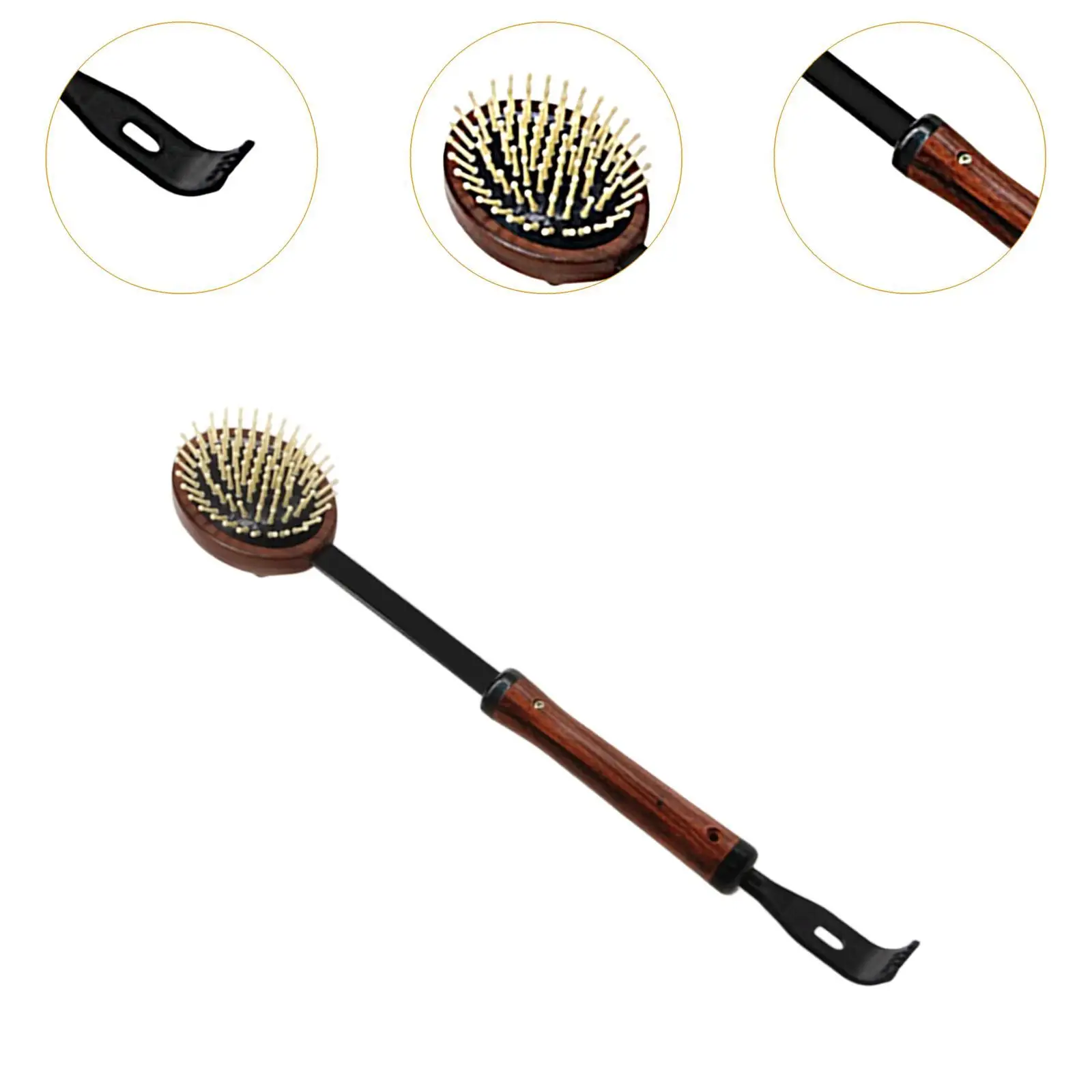 Portable Vibration Massage Stick Manual Hammer Tickle Body Massager Tool for Back and Shoulder Relief