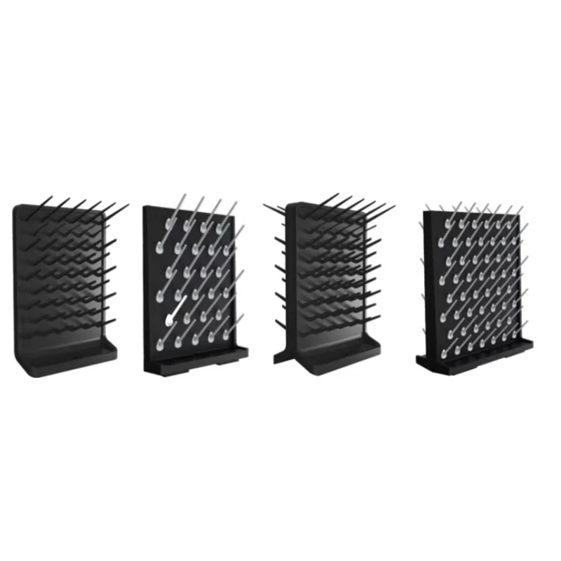 Wholesale Laboratory Furniture Use PP test Tube Beaker Peg Board Draining Rack glassware Drain Dry Sink Pegboard