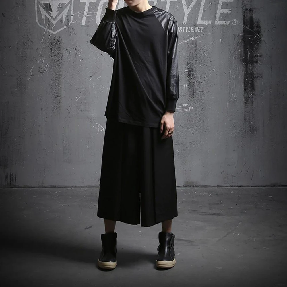 

XS-5XL Spring New Men's Solid Color Straight Leg Pants American Retro Fashion Trendy Street Loose Casual Simple Men's Bottoms