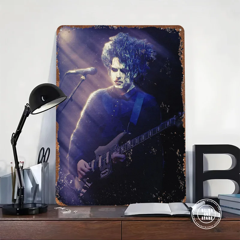 Superstars of Robert Smith Tin Plaque Poster Customized Wall Art Retro Vintage Metal Signs for Room Home Decorations House Decor