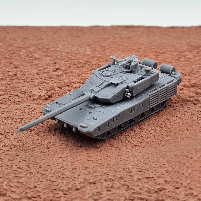 1PCS 1/144 Scale ZTZ-99A Main Battle Tank Model 140mm Modified Version 3D Printed Armored Vehicle for DIY Static Display Hobby