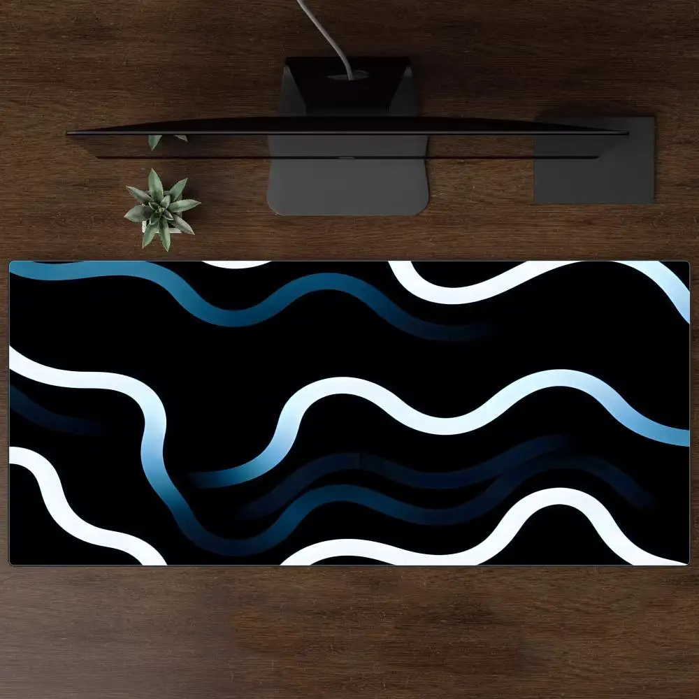 

keyboard and mouse mat Mouse computer mouse mat desk mat for work desk minimalist Lines desk stripes mat mouse mat XXL Pad