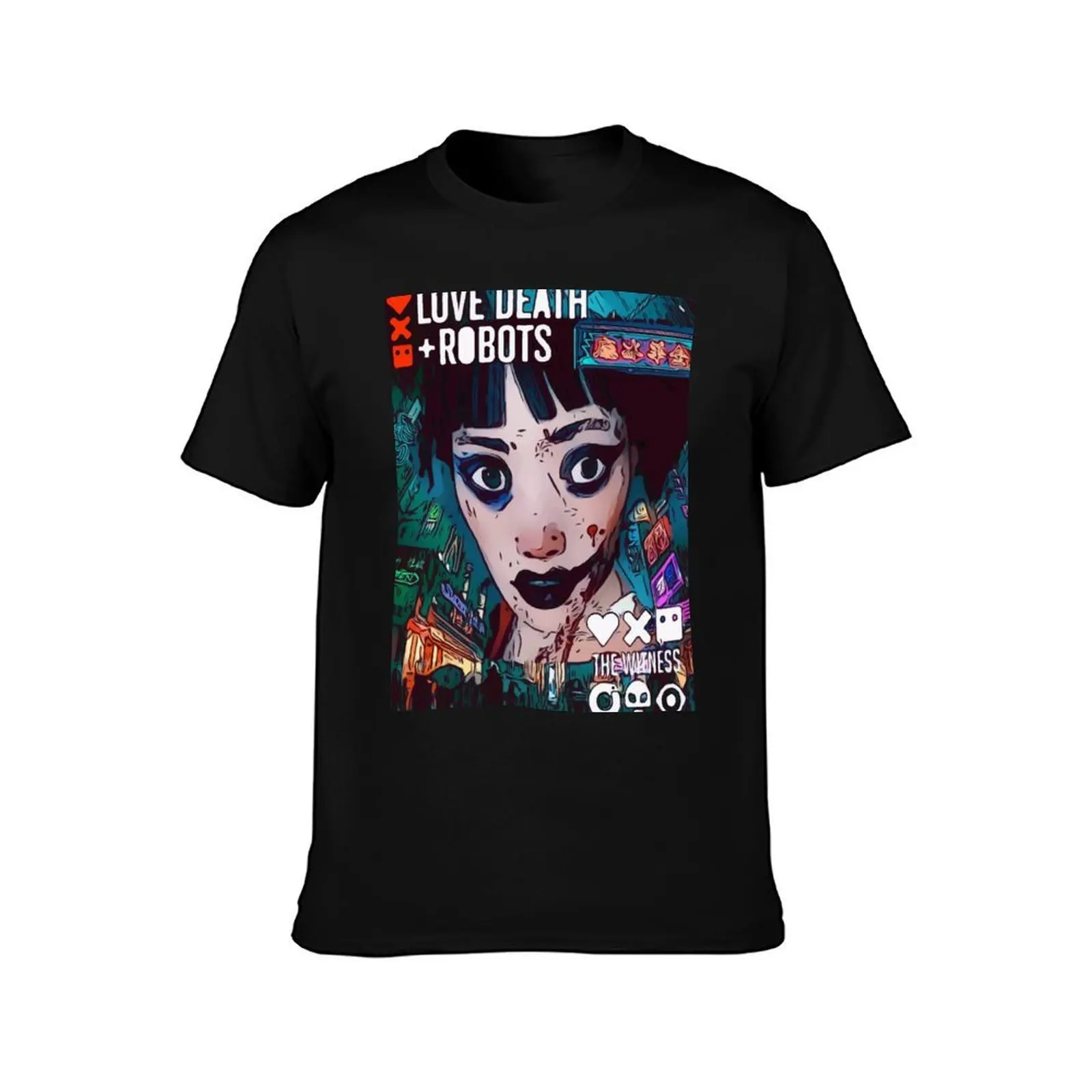 Love death & robots - The Witness T-Shirt Big and Tall Short Sleeve Tee T-Shirt