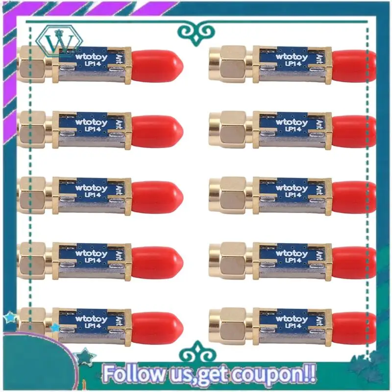 A75Q-10X 12Lpf 1.2Ghz Rc Wireless Transmitter Low Pass Filter For Rc Airplanes Helicopters Multirotor Quadcopter Fpv Parts