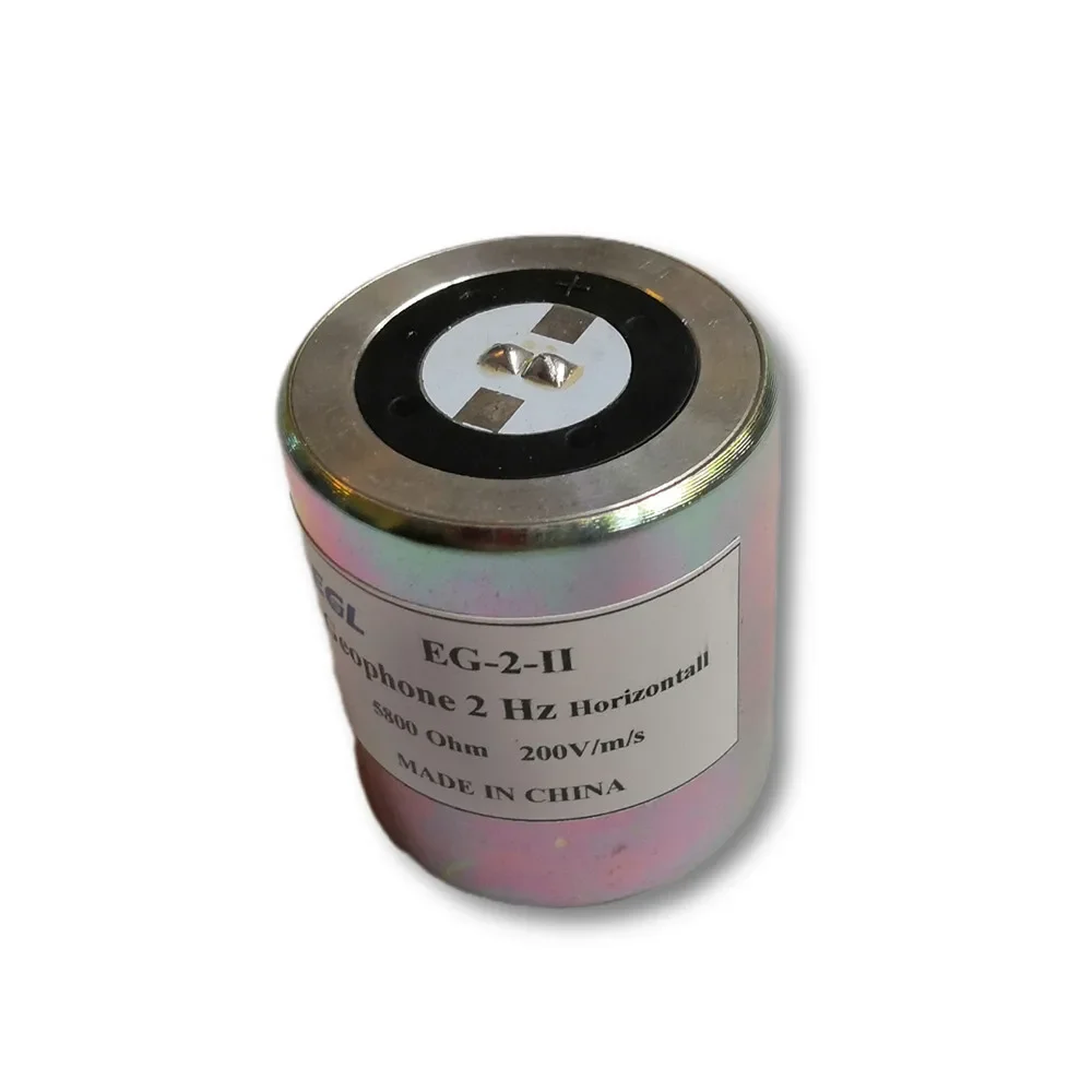 

2025 new original Low Frequency Geophone 2Hz Horizontal EG-2-II ,200 V/m/s , Seismic Geophone 2 Hz