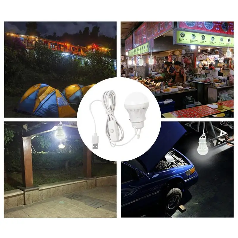 ポータブルUSB電球,家庭用,LEDランタン,倉庫,ガレージランプ,屋外,キャンプ,屋内,釣り,5v