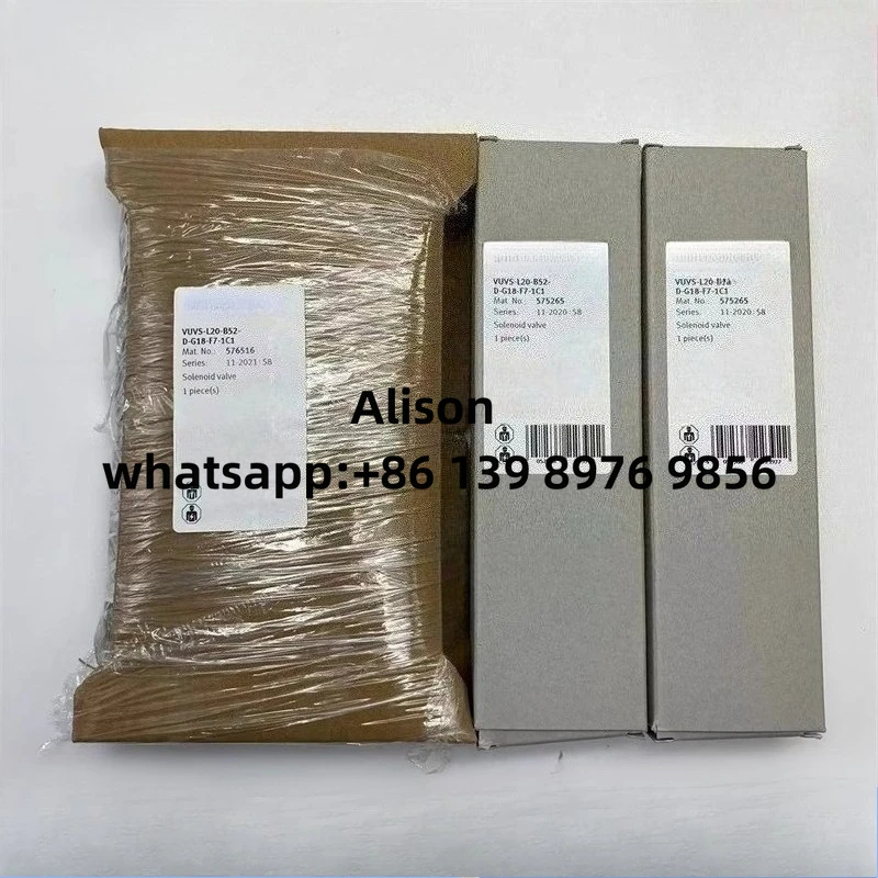 

Original solenoid valve VUVS-L20-B52-D-G18-F7 575251 VUVS-L20-B52-D-G18-F7-1C1 575265 VUVS-L20-B52-D-G18-F7-1C1+G 8059137