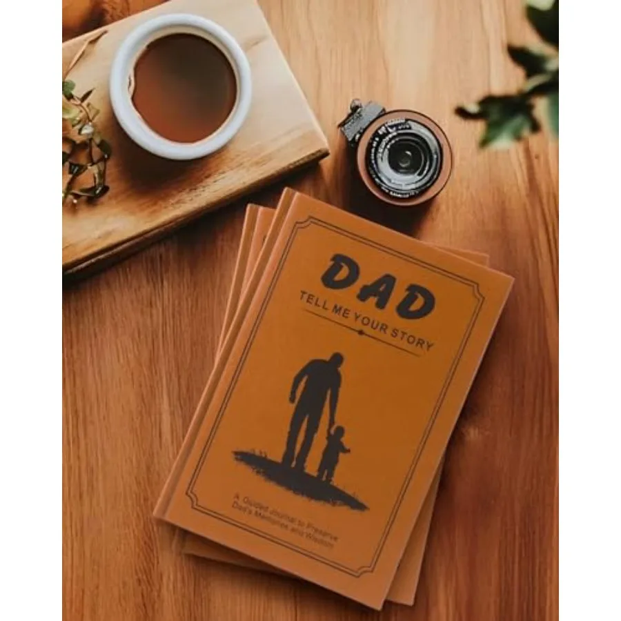 Dad I Want to Hear Your Story Father's Day Gifts For Dad Birthday Gift Fathe Day Gift Dad's Life Story Jourl for Him Men Husban