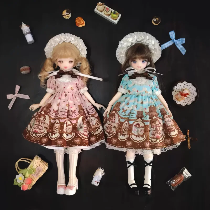 

Blythe Baby Clothes Ob24 Baby Clothes Short Sleeved Dress Cat Handle Picture 19 Joint Wearable Azone Baby Clothes New Product