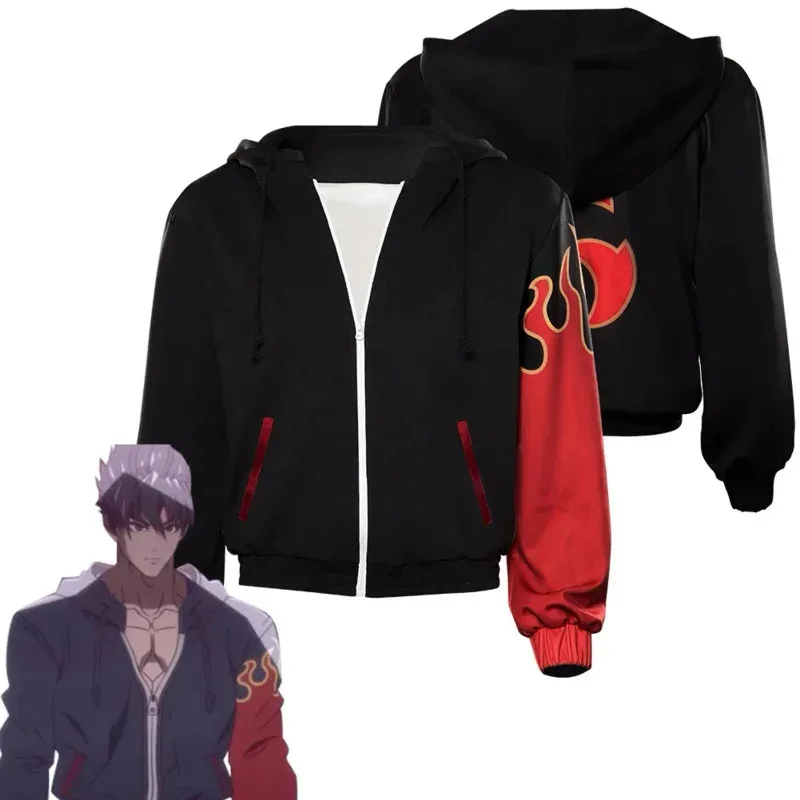 Lyou 2025 Tekken: Bloodline Kazama Jin Cosplay Costume Hoodie Coat Outfits Halloween Carnival Suit ghy ★ ★ ★ kk.