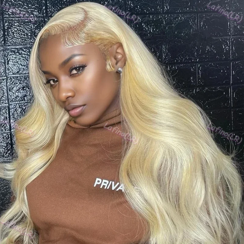 613 HD Honey Blond 40 Inch Lace Front Wig For Women Choice Body Wave Human Hair 100% 13x6 Brazilian Cheap Wigs on Clearance Sale