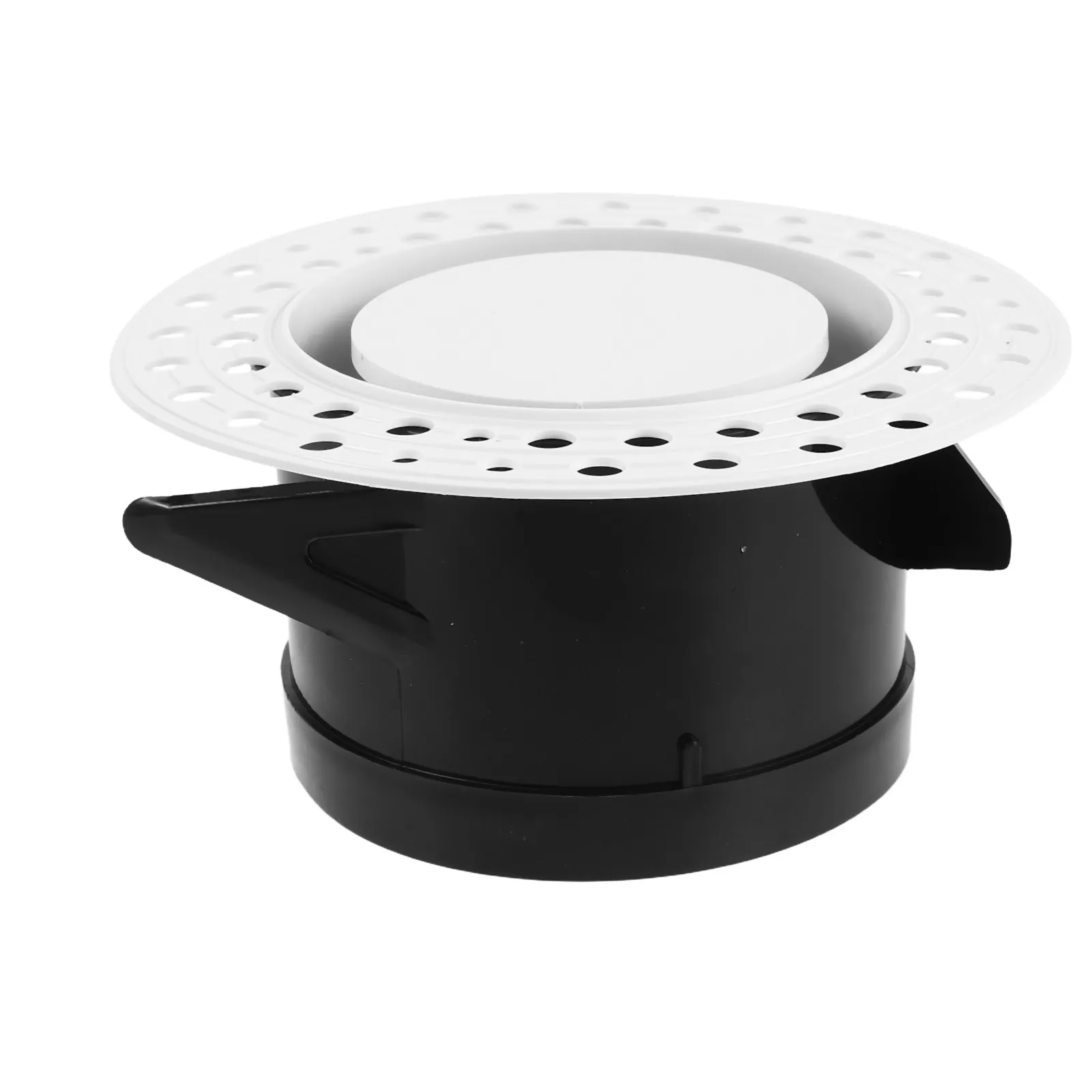 Round Air Conditioner Outlet Vent Adjustable Ceiling Diffuser ABS Material Quiet Operation Recessed Air Vent for Living Room