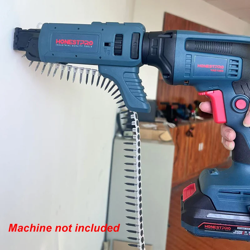 

1000pcs Drywall Chain Screws Strip Tacks Self Tapping Screws Plastic Strip Drywall Concrete Screws