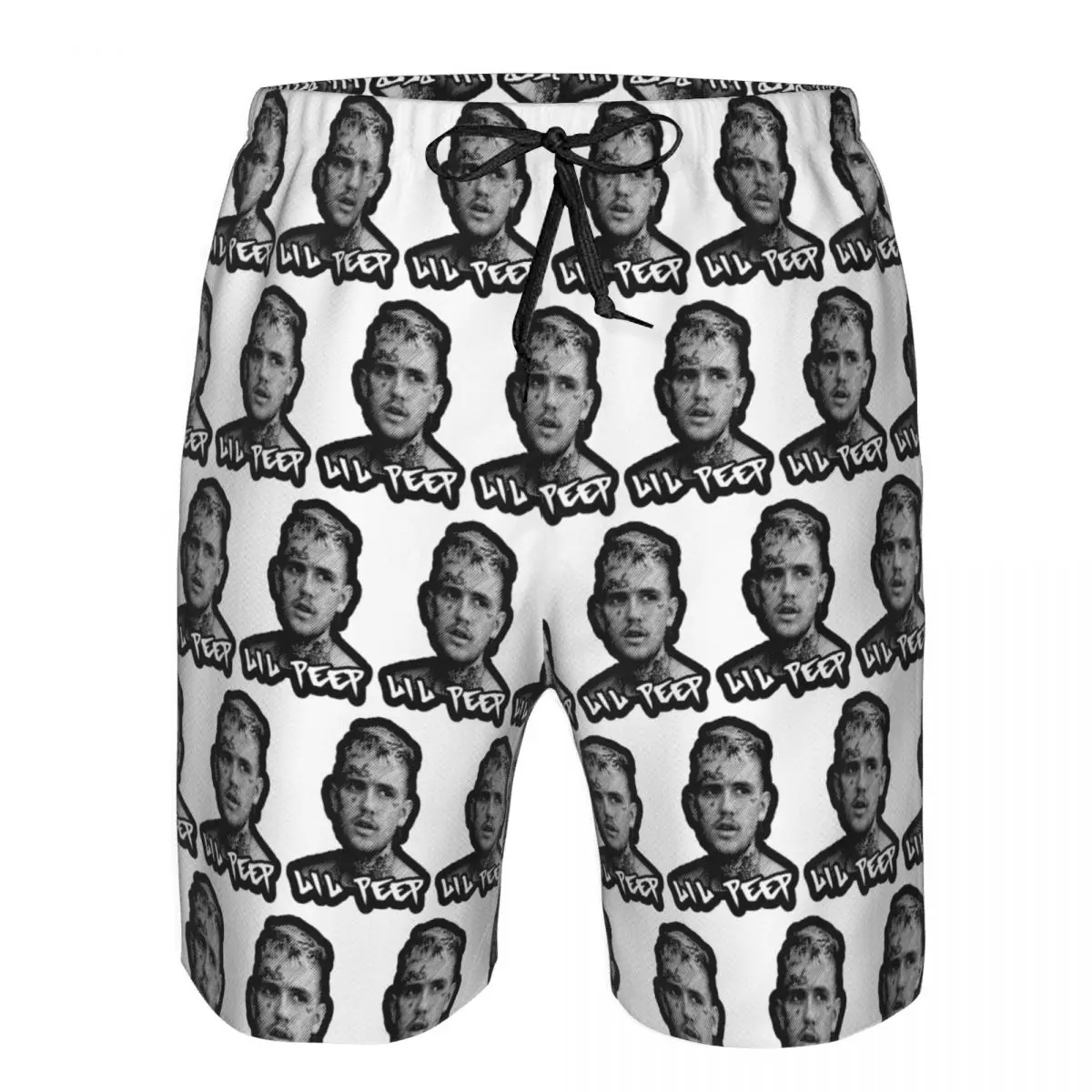 

Logo Lil Peep Trunks Beach Board Shorts Casual Quick Dry Swimming Summer Men Pants