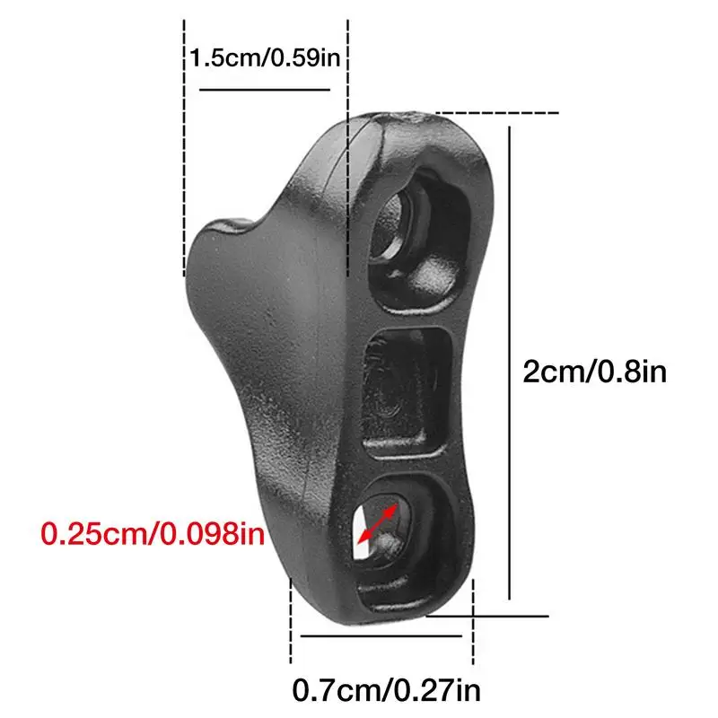 Ajusteur de fixation de ULd\'auvent de tente, boucles de ULà vent coordonnantes, pince triangulaire, outil de butée de tente de camping en plein air,