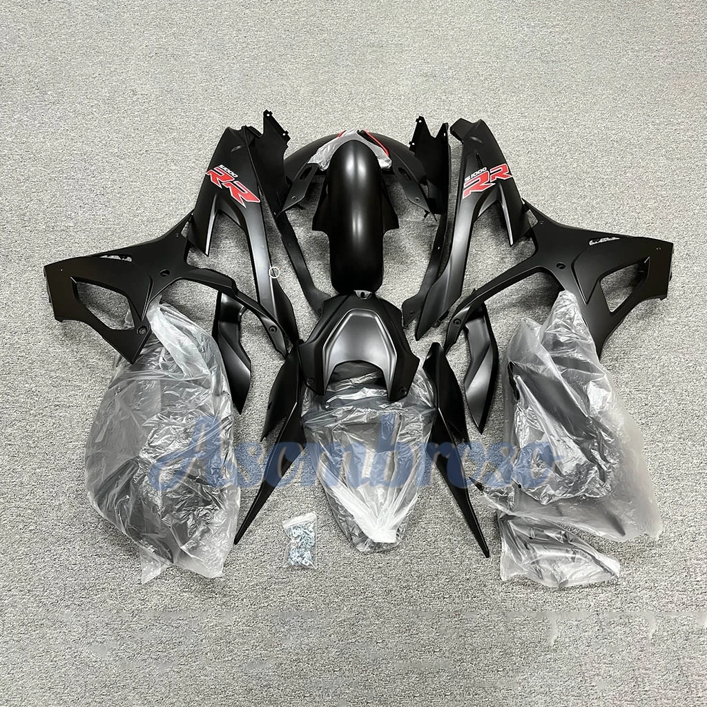 Matte black Fairing Kits fit For S1000RR M1000RR 2020 2021 2022 ABS Retrofit Fender Panels shell Cover