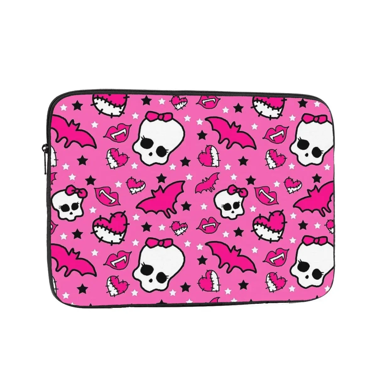 High Pretty Pink Pattern Notebook Laptop Bag Case Pouch 10 12 13 15 17 Inch Macbook Air Pro Tablet Shockproof Case Bag