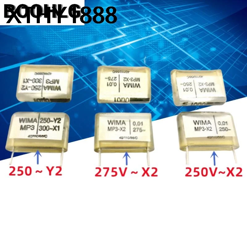 5PCS 275V 0.01UF 25…