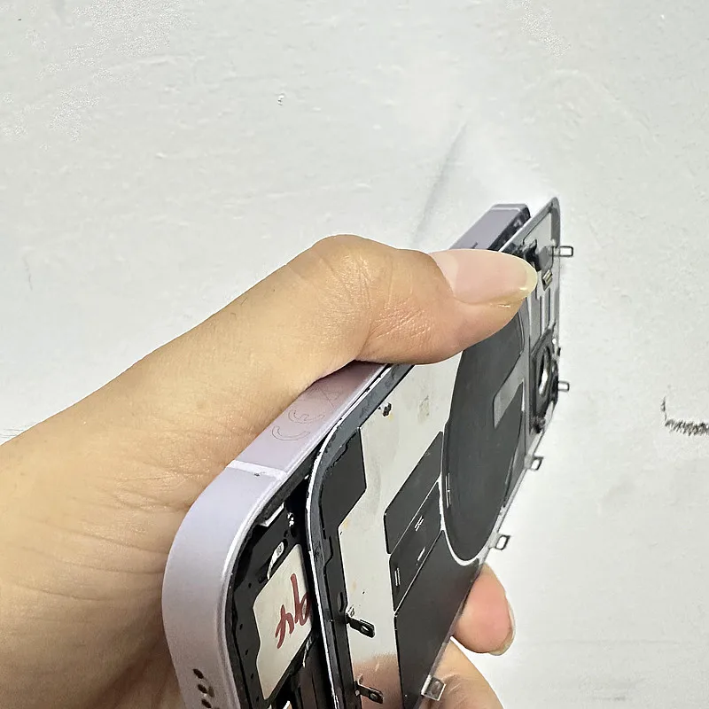 95%-New, Old Back Housing for iPhone 14 Plus Rear Glass With Small Parts NFC Wireless Charging Power Flex Second Hand CE Logo