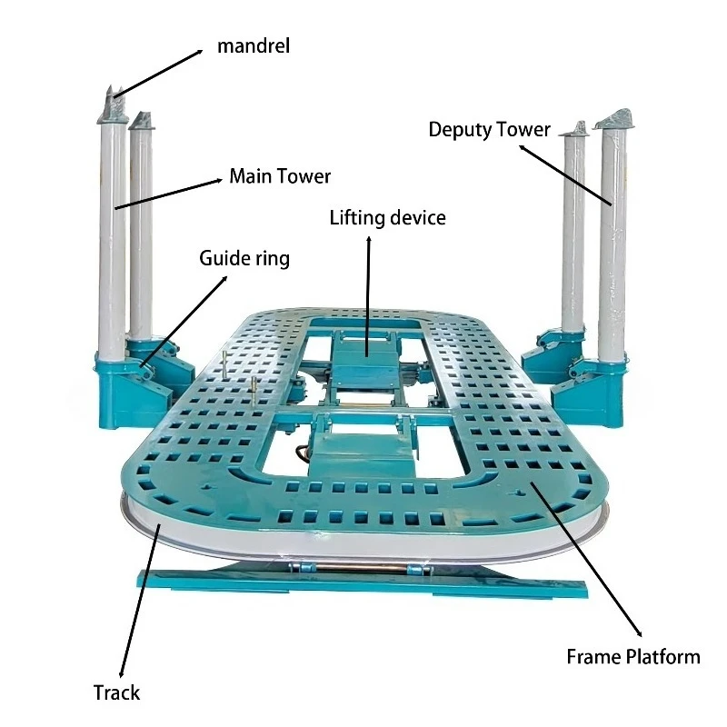 Rest Assured Choice Total Lifting Car Alignment Machine for Vehicle Chassis Straightening