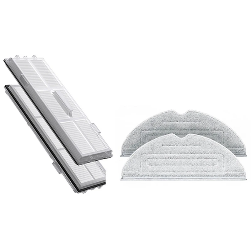 ABRW-Hepa Filtro Spazzola Laterale Panni Mop Per Roborock S8 S8 PLUS S8+ S8 Pro Ultra Parti Per Vaccum Cleaner