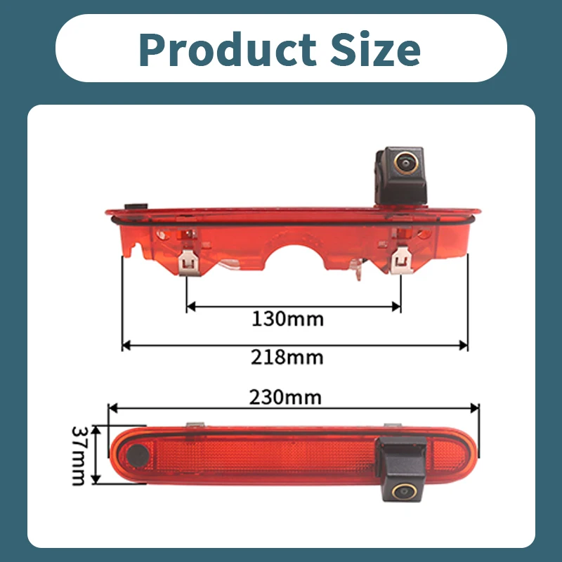 AHD 1080P سيارة الفرامل ضوء كاميرا الرؤية الخلفية لرينو كانجو 2007-2021 مرسيدس بنز سيتان 2012-2021 للرؤية الليلية مقاوم للماء