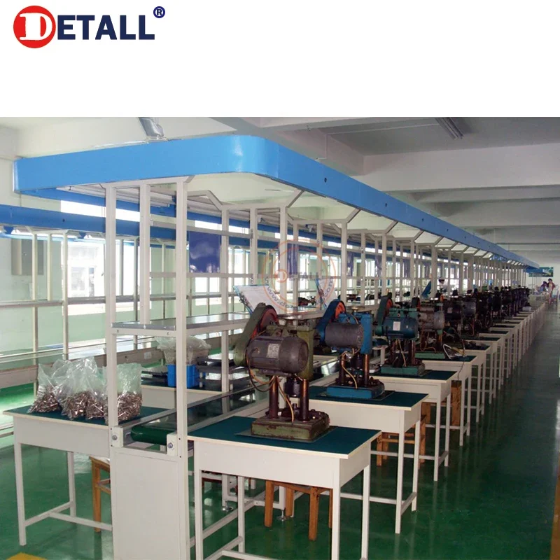 Detall Good Quality LED TV Computer Sound Loudspeaker Box Assembly Line in China