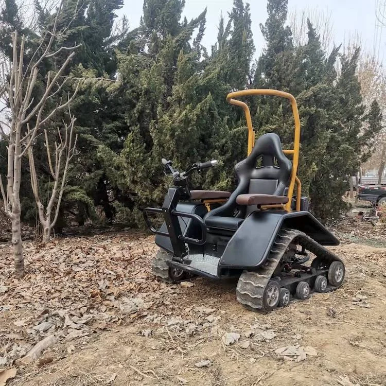 Tracked vehicle Rubber Track Triangle Wheelchair off road all terrain